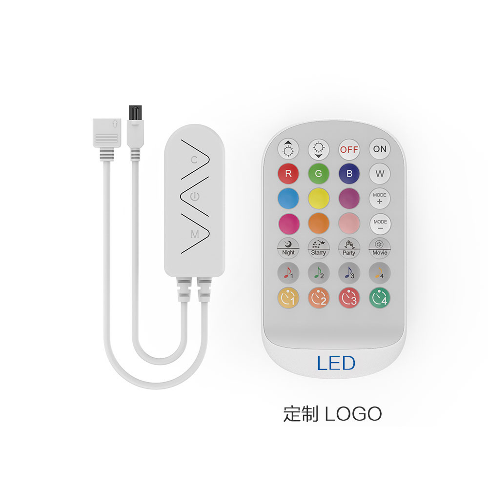 私模定制控制器遥控器 短款遥控器 个性定制logo遥控器