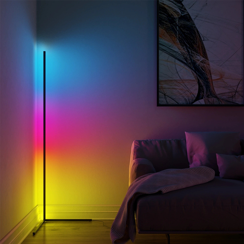 Ambient lights on wall corners